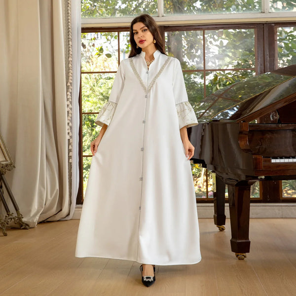 Muslim Dress Woman Long Sleeve Abayas