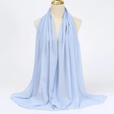 Ramadan Muslim Chiffon Hijabs