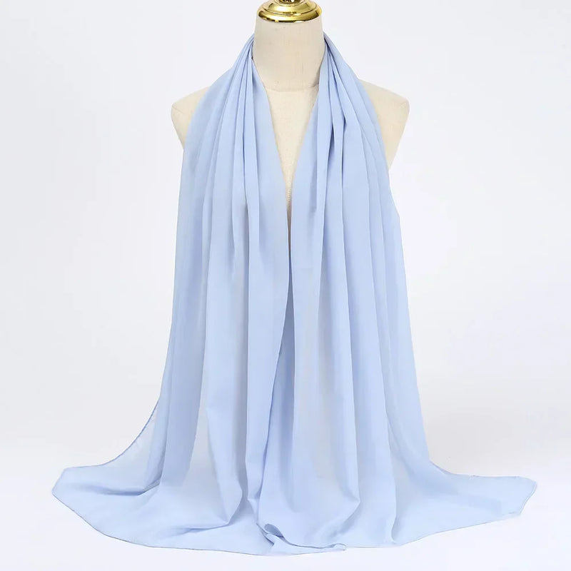 Ramadan Muslim Chiffon Hijabs