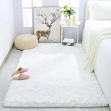 Plush Area Rug Bedroom Carpet Super Soft Foot Bedside