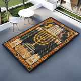 Hebrew Prayer Rugs and Carpets Area Floor Mats