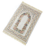 Muslim Worship Mat Prayer Rugs Chenille Cotton Islamic