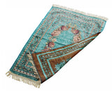Muslim Worship Mat Prayer Rugs Chenille Cotton Islamic
