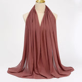 Ramadan Muslim Chiffon Hijabs