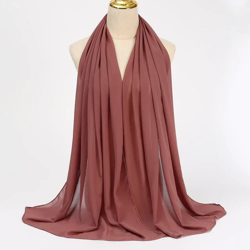 Ramadan Muslim Chiffon Hijabs
