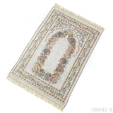 Muslim Worship Mat Prayer Rugs Chenille Cotton Islamic