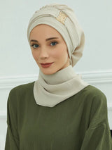 Plain Muslim Hat Inner Jersey Hijabs Women Turkey