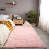 Plush Area Rug Bedroom Carpet Super Soft Foot Bedside