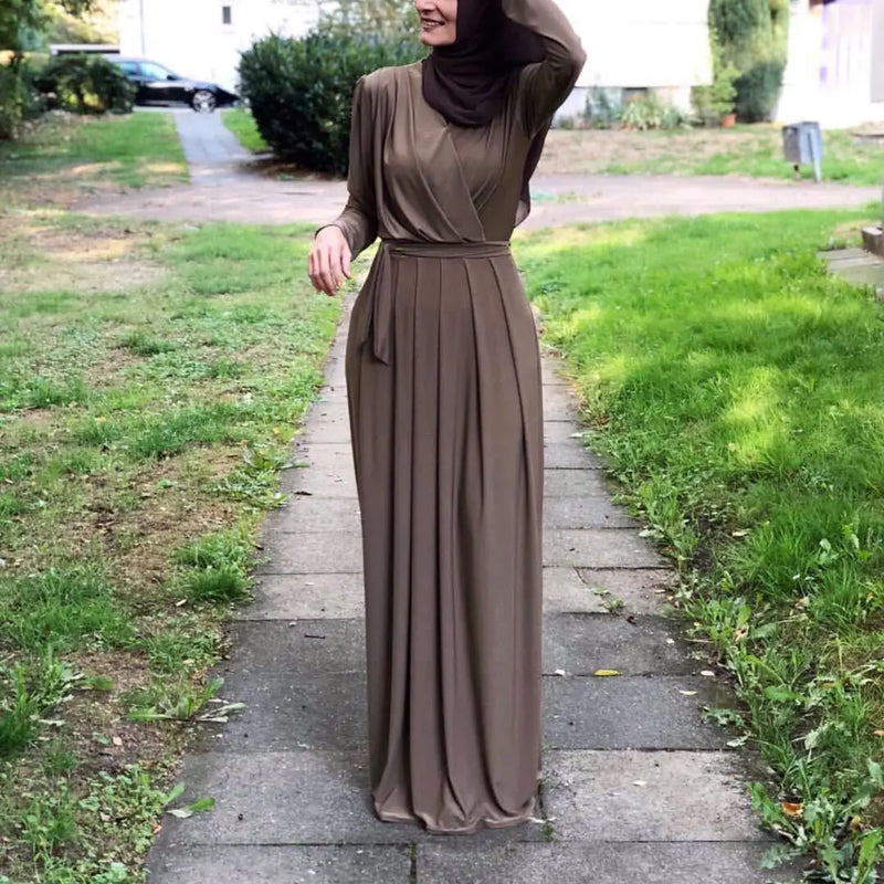 Ramadan Dubai Jalabiya Muslim Abaya Women Party
