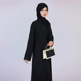 Abaya Muslim Kaftan with Pockets for Women
