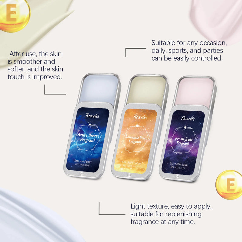 Lasting Fragrances Solid Perfume Fresh Flower Scent Enhance