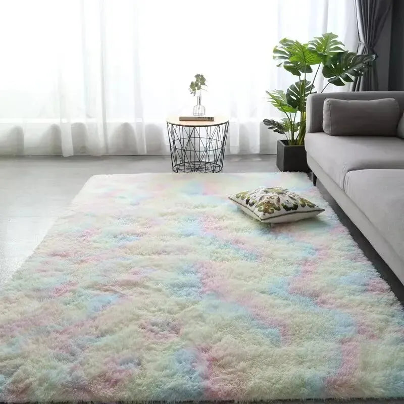 VIKAMA Silk Wool Rugs Children's Room Living