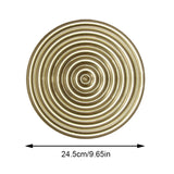 Nordic Modern Luxury Gold Round Wall Decoration Pendant Irregular Iron Disc Wall Hanging Wall Ornaments Living Room Home Decor