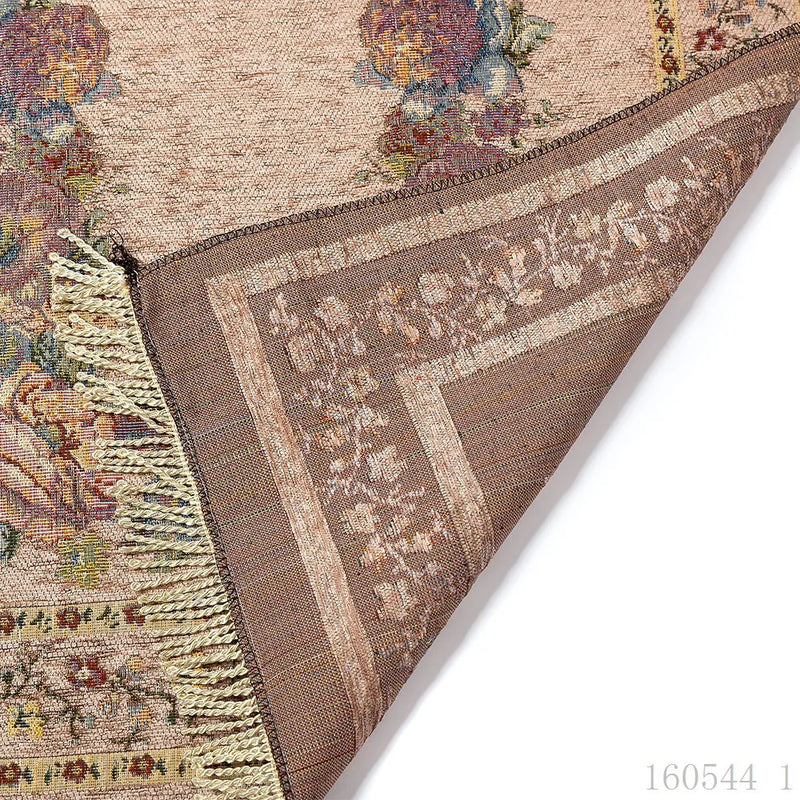 Muslim Worship Mat Prayer Rugs Chenille Cotton Islamic
