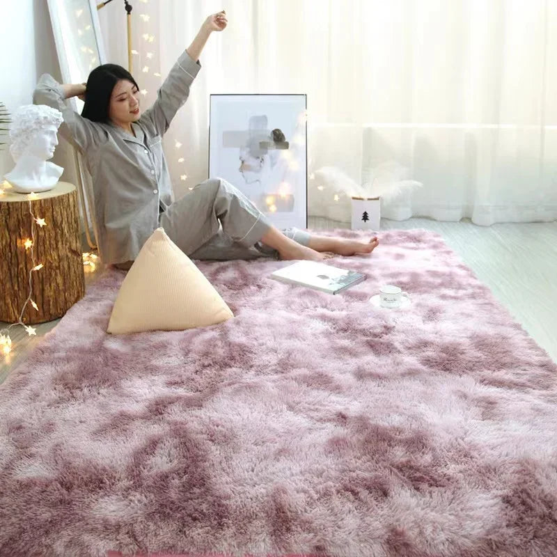 VIKAMA Silk Wool Rugs Children's Room Living