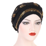 Women Fashion Braid Hijabs Muslim Turban Elegant