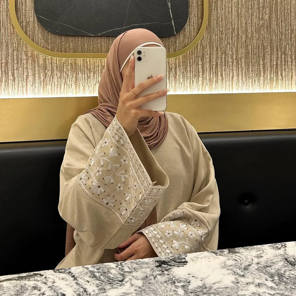 Turkish Solid Muslim Dresses