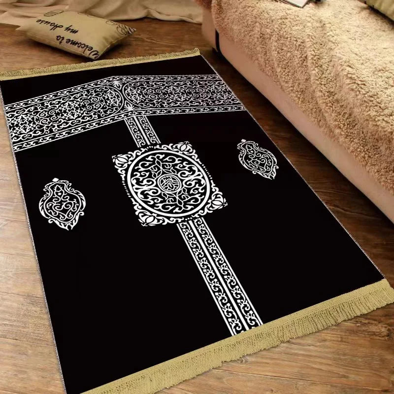 Islam Thick Prayer Rug Man Prayer Mat for Muslim Ramadan