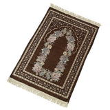 Muslim Worship Mat Prayer Rugs Chenille Cotton Islamic
