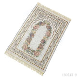 Muslim Worship Mat Prayer Rugs Chenille Cotton Islamic