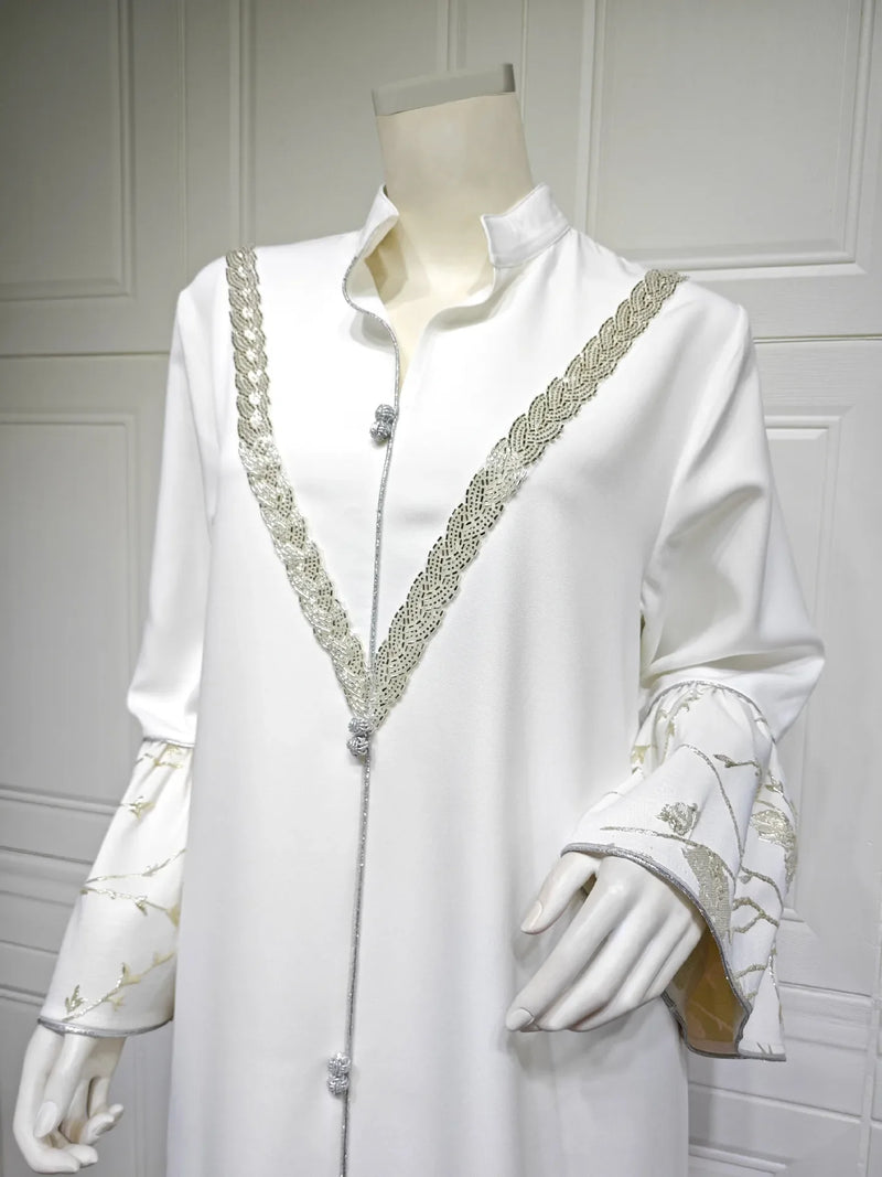 Muslim Dress Woman Long Sleeve Abayas