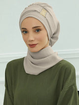 Plain Muslim Hat Inner Jersey Hijabs Women Turkey
