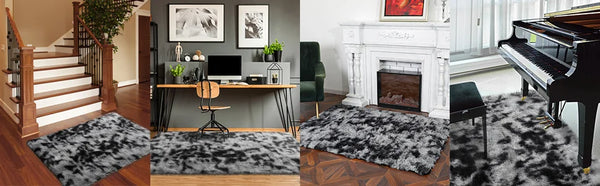 VIKAMA Silk Wool Rugs Children's Room Living
