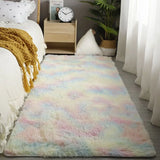 Plush Area Rug Bedroom Carpet Super Soft Foot Bedside