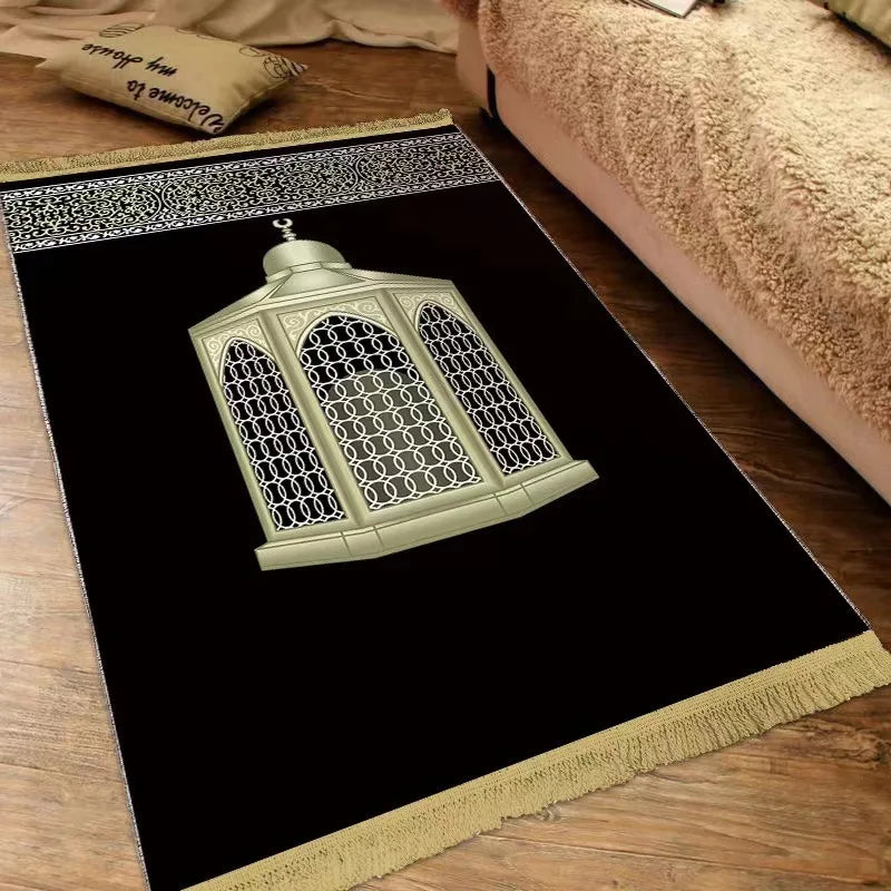 Islam Thick Prayer Rug Man Prayer Mat for Muslim Ramadan