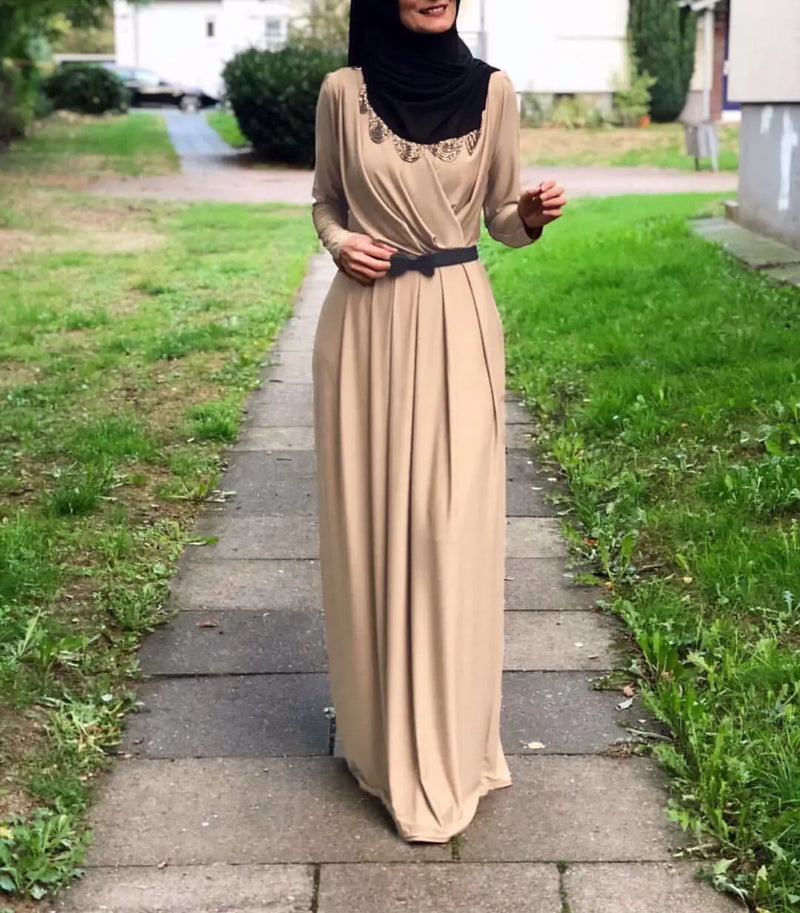 Ramadan Dubai Jalabiya Muslim Abaya Women Party