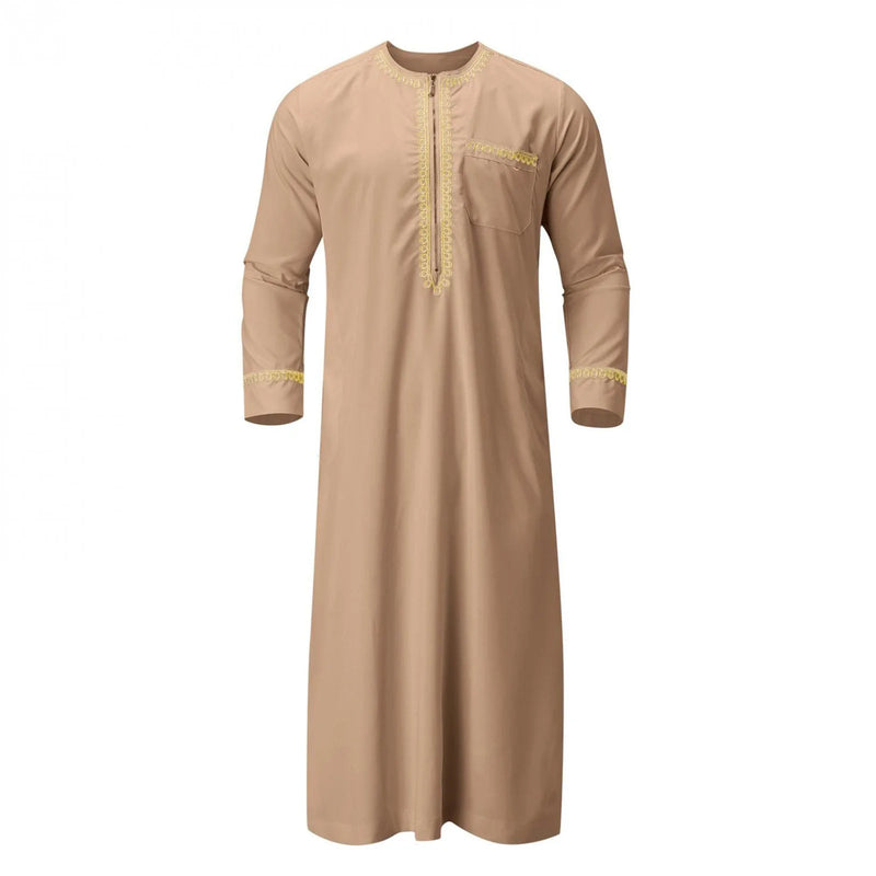 Muslim Fashion Men Jubba Thobes Arabic Pakistan Dubai