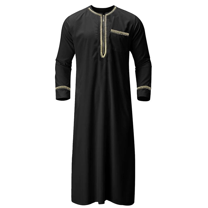 Muslim Fashion Men Jubba Thobes Arabic Pakistan Dubai