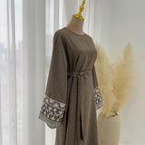 Turkish Solid Muslim Dresses