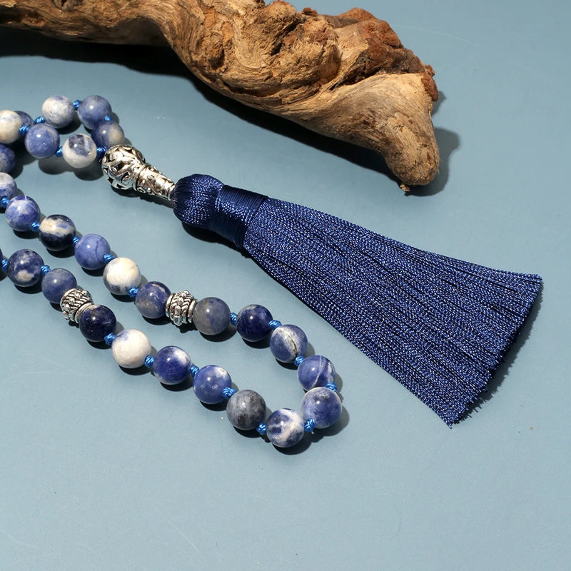 Islamic Muslim Tasbih Prayer Beads 8mm Sodalite