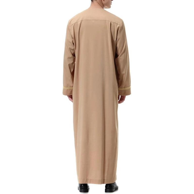 Muslim Fashion Men Jubba Thobes Arabic