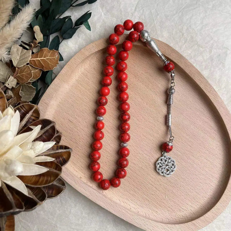 Unisex Style Tasbih Muslim Rosary 10mm 33 Pieces