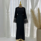 Turkish Solid Muslim Dresses
