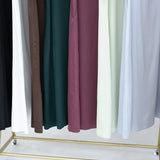 Fashion Silky Inside dress Muslim Dresses Sleeveless