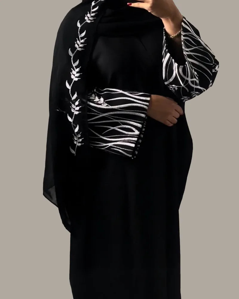 Modest Dress Jalabiya Ramadan Eid Muslim Abaya