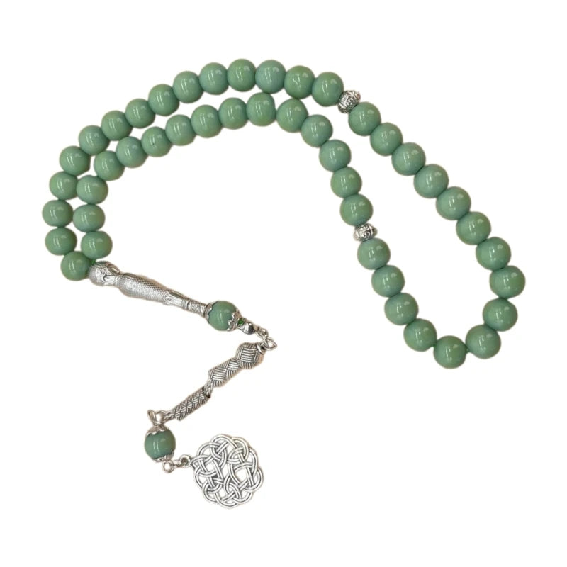 Stylish Prayer Beads Bracelet 45 Beads Rosary Tasbih Wristchain Eid Gift
