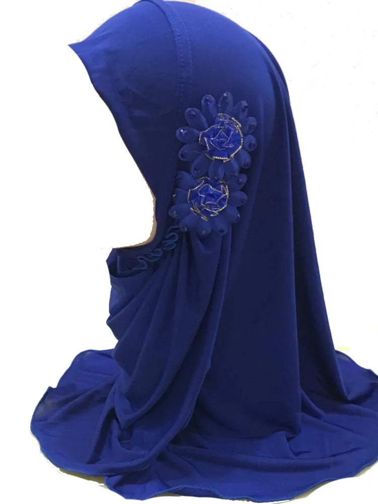 BOHOWAII Instant Hijabs for Muslim Girl 2-7years Turbans