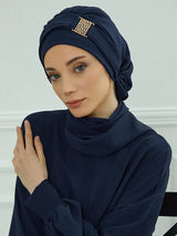 Plain Muslim Hat Inner Jersey Hijabs Women Turkey
