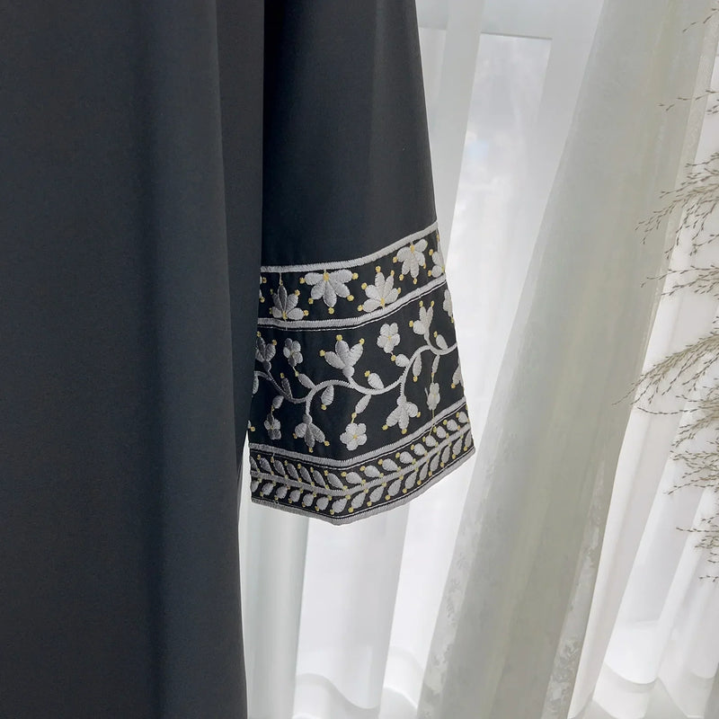 Turkish Solid Muslim Dresses