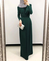Ramadan Dubai Jalabiya Muslim Abaya Women Party