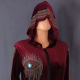 Long Sleeved Hooded Muslim Dress