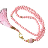 6MM Tasbih Muslim Prayer Beads Islamic 99 Beads Pearls Charm Bracelet K3ND