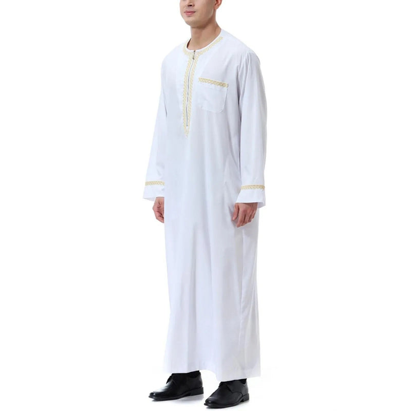 Muslim Fashion Men Jubba Thobes Arabic