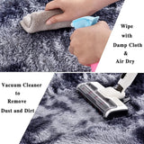 Plush Area Rug Bedroom Carpet Super Soft Foot Bedside