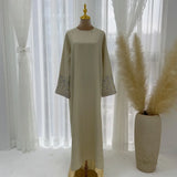Turkish Solid Muslim Dresses