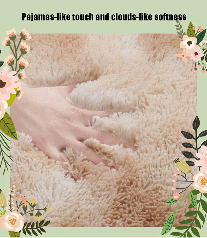 VIKAMA Silk Wool Rugs Children's Room Living